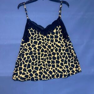 Animal print cami size L